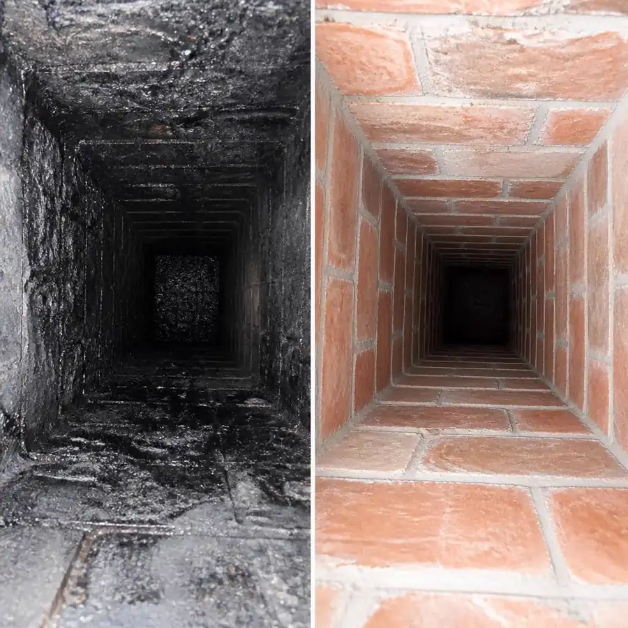 Fireplace restoration after a certified chimney sweep